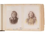 [NATIVE AMERICANS]. Collection of photographs documenting the Nez Perce, Comanche, and Kiowa Indians assembled by Alice Cunningham Fletcher, including images by E. Jane Gay, George W. Bretz, and William Irwin.