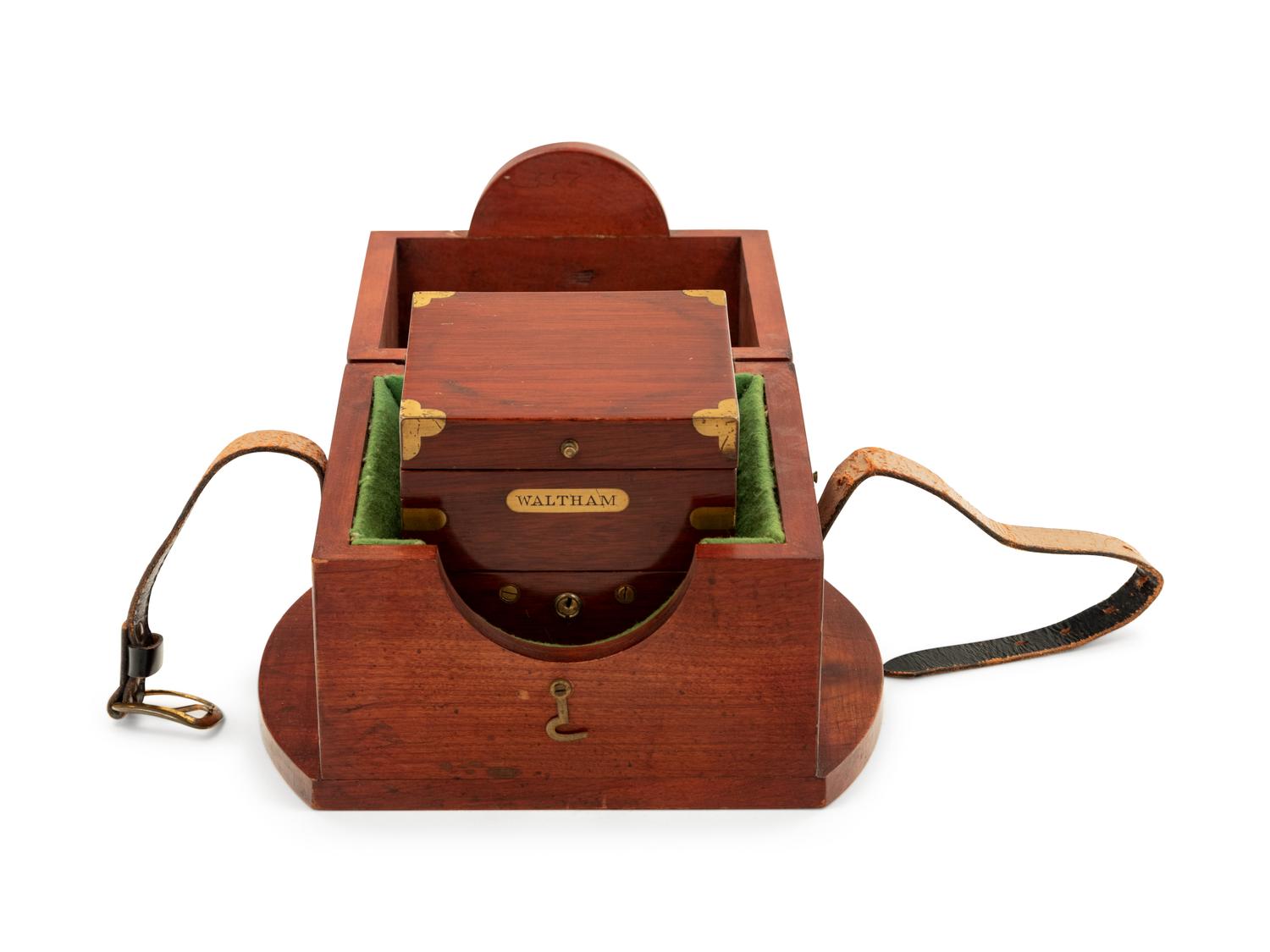 An English Mahogany Cased Eight-Day Ship's Chronometer