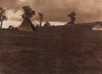 A Hilltop Camp - Jicarilla, Plate 24