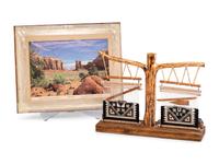 Navajo Model Loom and Dye Chart