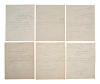[CIVIL WAR] -- WELLES, Gideon (1802-1878). Small archive containing telegrams signed by Secretary of the Navy Gideon Welles in May 1865, and other correspondence.