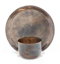 A George III Silver Waiter and Tumbler
