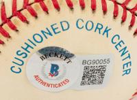 A Group of Nine 3,000 Career Hit Signed Autograph Baseballs (Beckett Authentication Services BAS Certified),