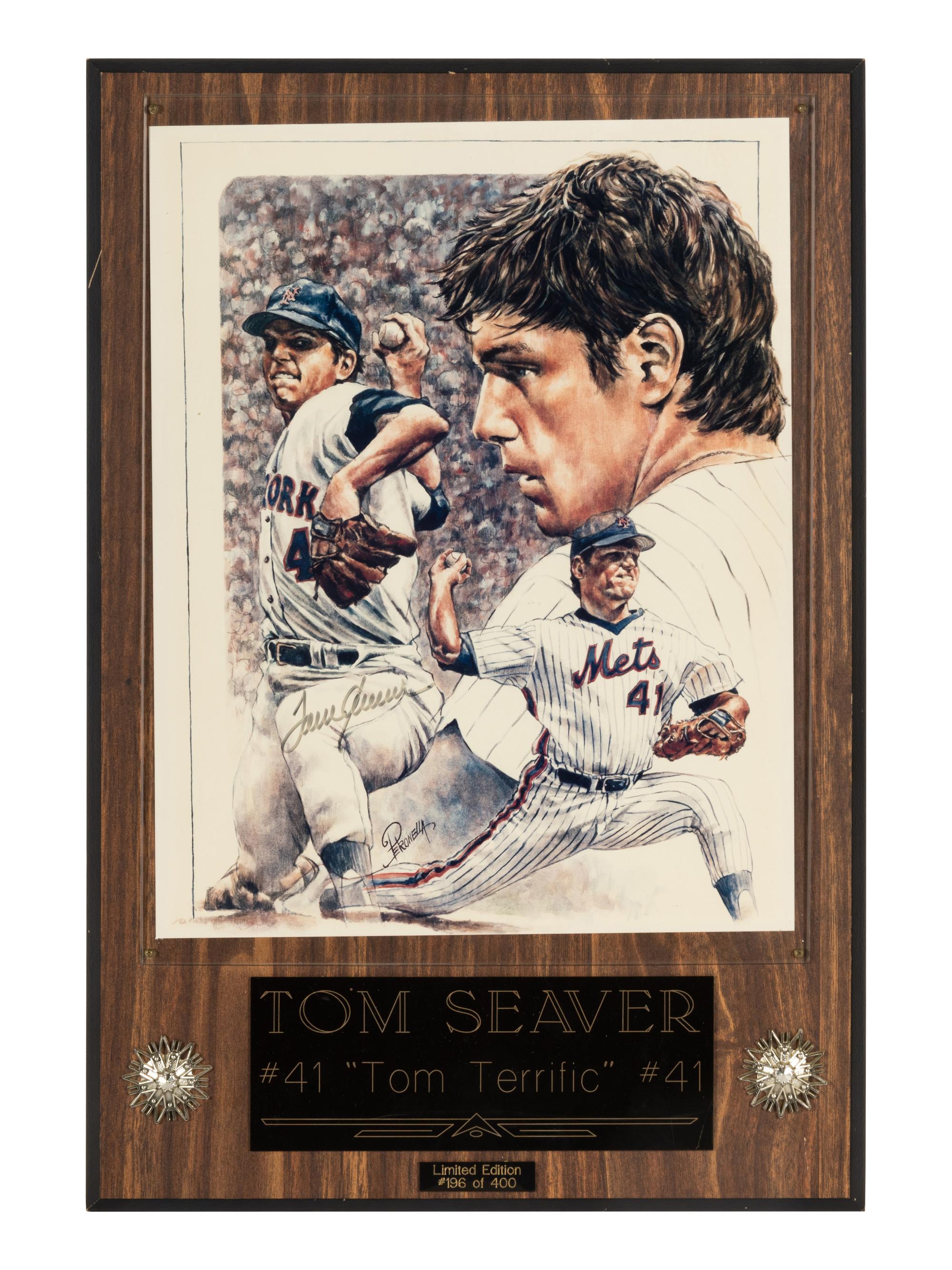 A Group of Tom Seaver Signed Autograph Items (Beckett Authentication Services),