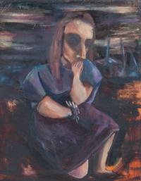 Melvin E. Tess, (Wisconsin, 1926-2016), Portrait of a Girl