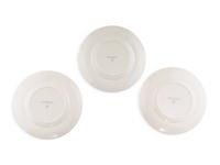A Set of Three Wedgewood Plates with Scenes from Williams College