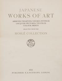 [JAPANESE ARMS] Three works about Japanese swords and weaponry, comprising: