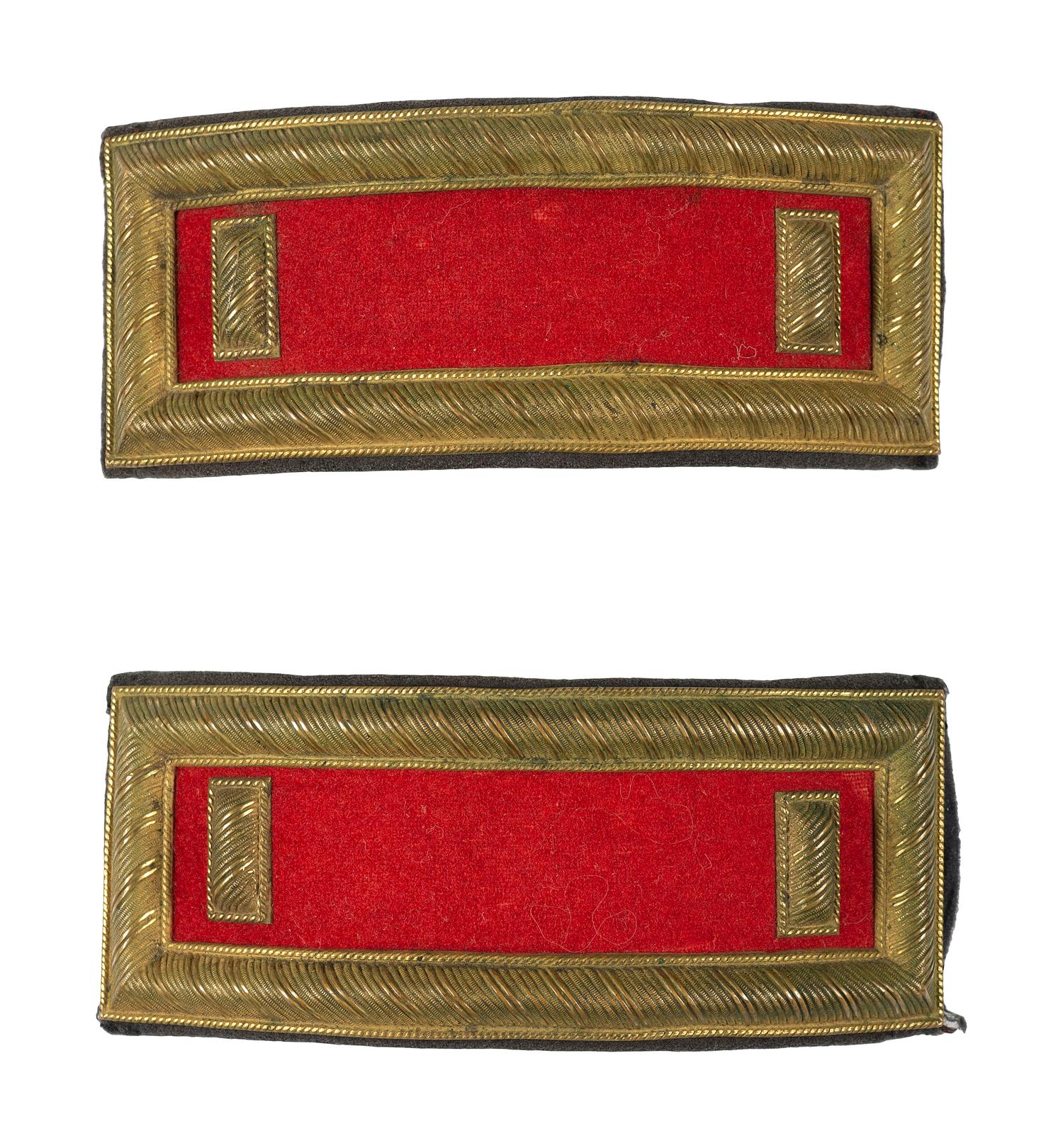Civil War Smith Patent lieutenant of artillery straps