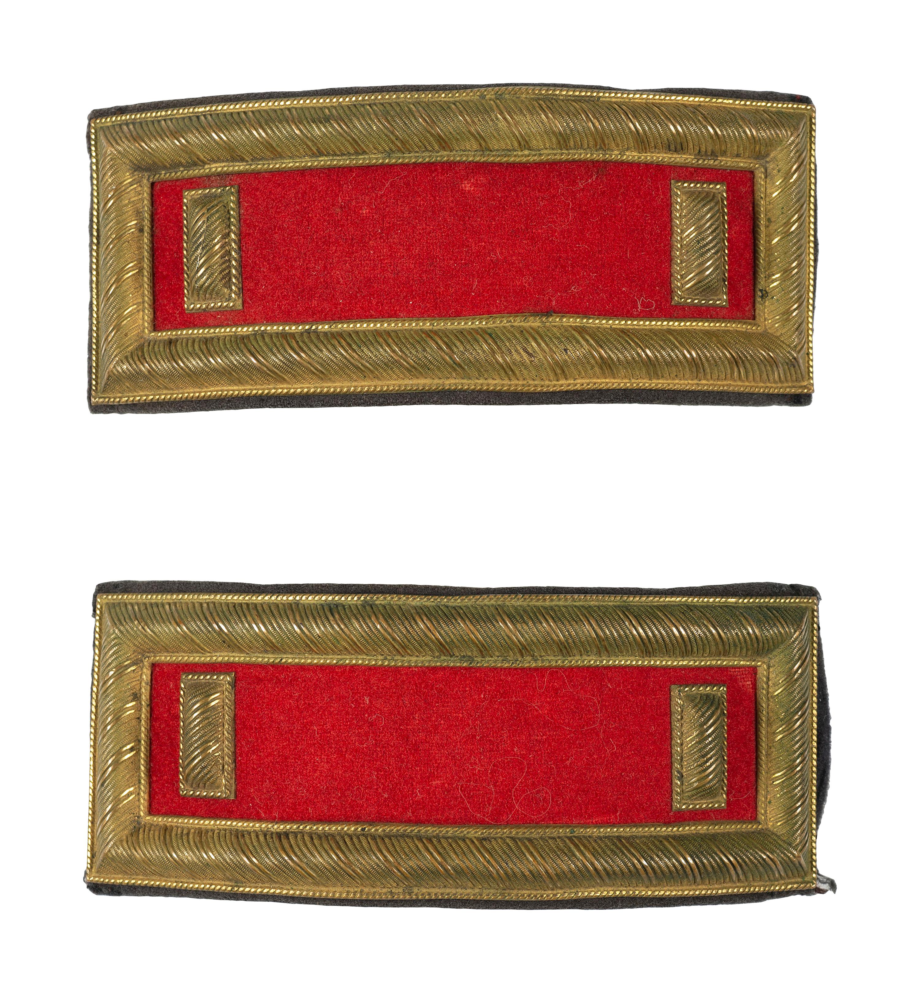Civil War Smith Patent lieutenant of artillery straps