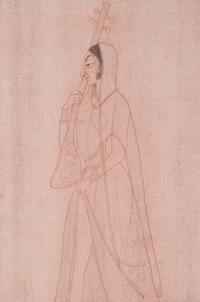 Four Indian Miniature Drawings