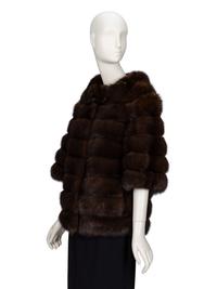 Zandra Rhodes, Russian Sable Fur Short Jacket