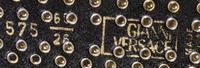 A Gianni Versace Black Leather Rhinestone Medallion Narrow Belt, Size 65/26.