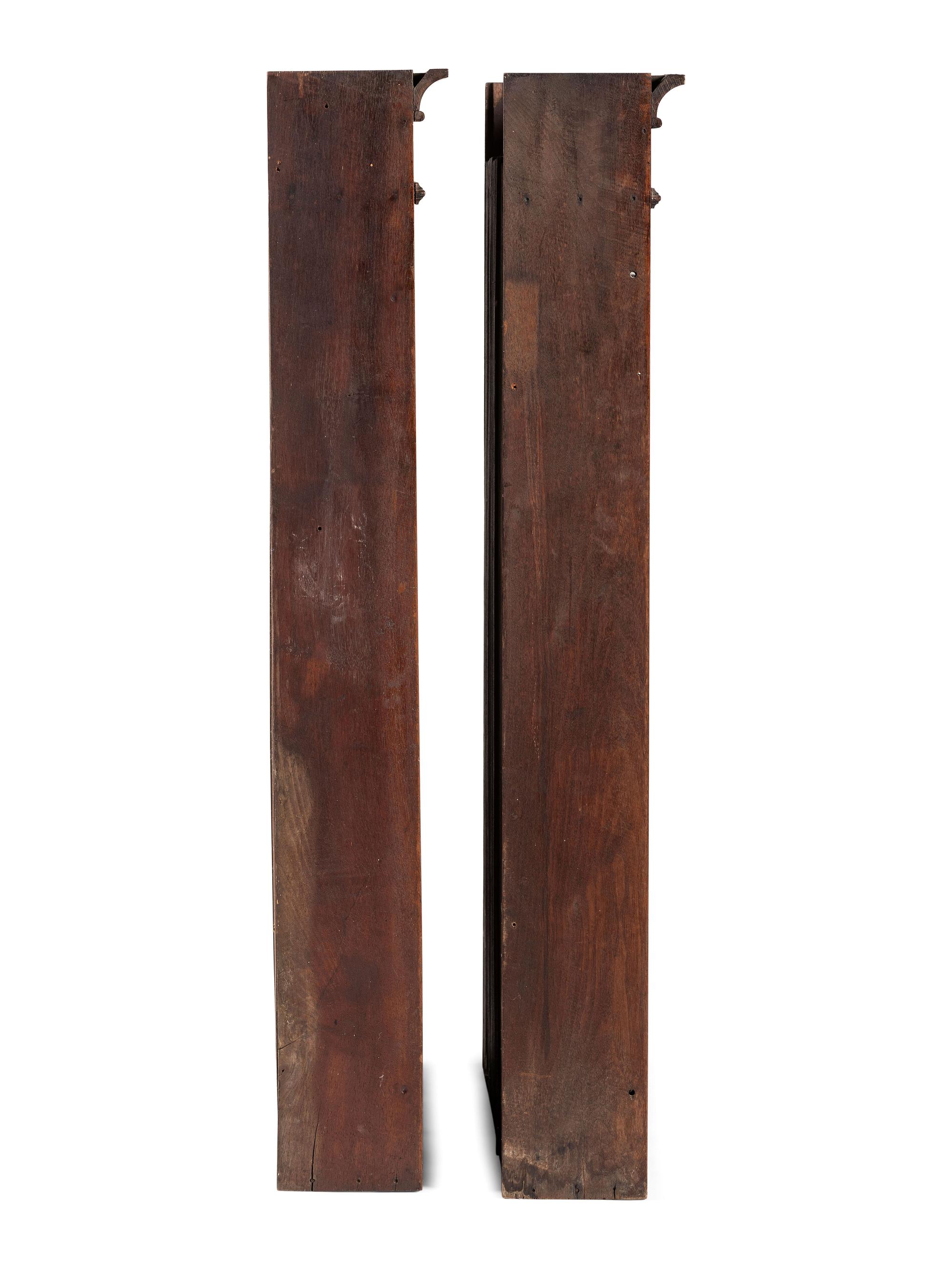 A Pair of Hanging Shaving Mug Racks