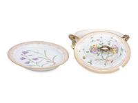 A Royal Copenhagen Flora Danica Porcelain Covered Tureen and Platter