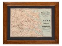[CIVIL WAR]. The Battle Fields and Military Positions in the Virginian Peninsula. New York: D.A. Heald, 1862.