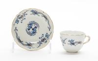 A Meissen Porcelain Teacup and Saucer Diameter 4 1/4 inches. — 19TH/20TH CENTURY
