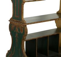 A Venetian Style Painted and Parcel Gilt Open Sided Etagere — Circa 1900