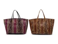 Two Fendi Python Totes