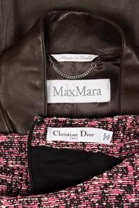 Christian Dior Dress and Max Mara Jacket, 2000s