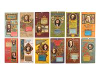 [ADVERTISING]. A group of 55+ Strobridge Litho Co. calendar cards. Cincinnati, OH: 1903-1912.