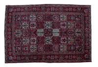 A Chahar Mahal Bakhtiari Wool Rug 9 feet 10 inches x 6 feet 11 inches.