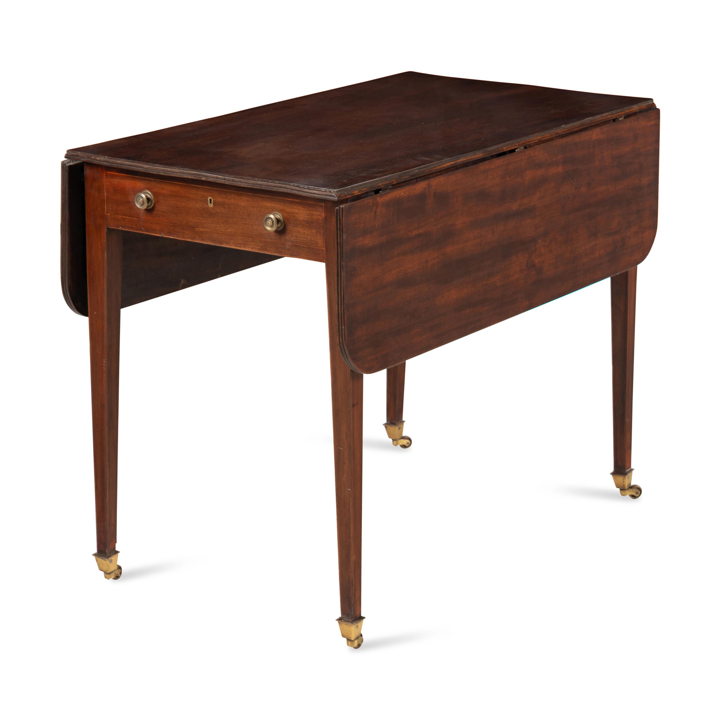 An American Mahogany Pembroke Table