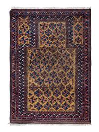A Turkoman Wool Rug