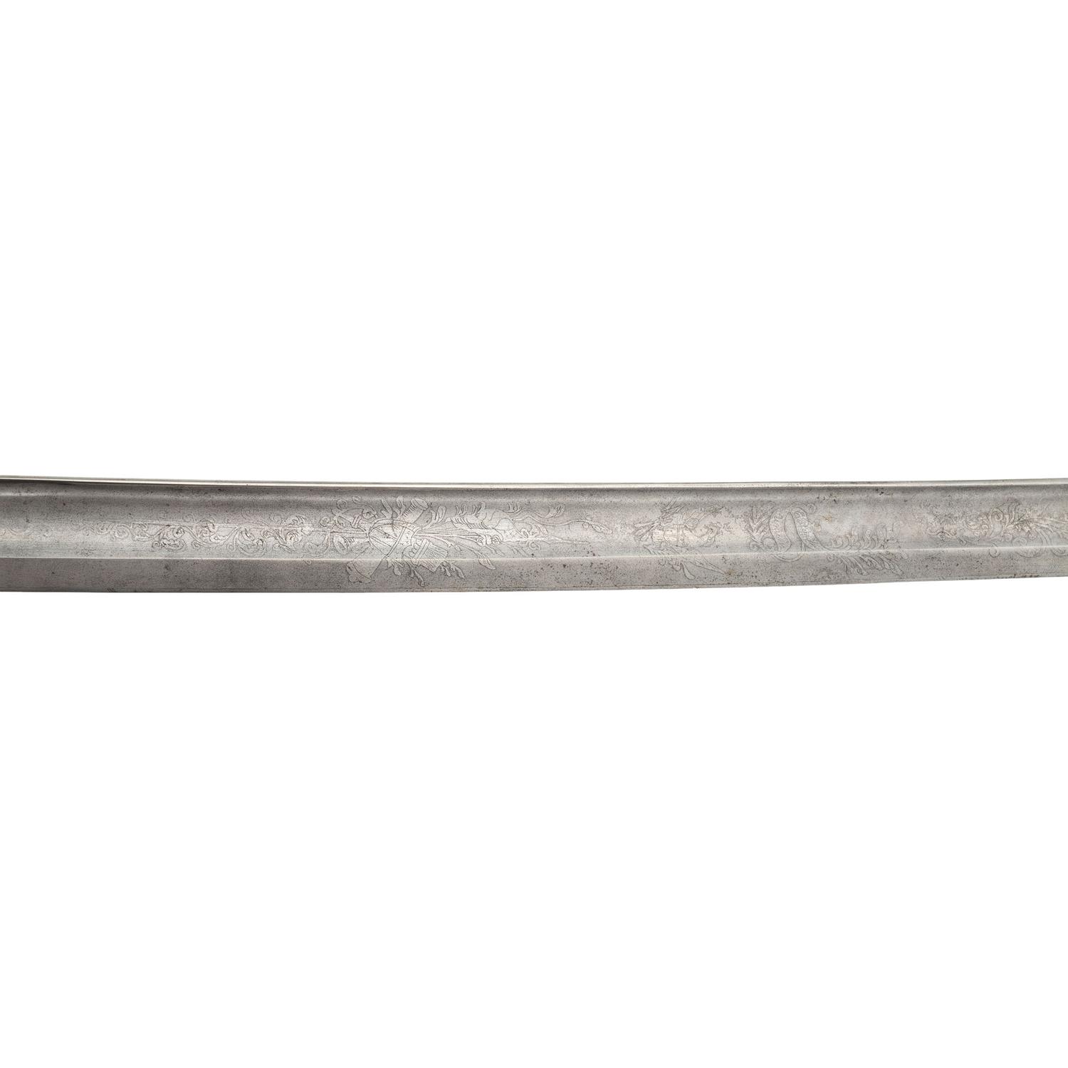 Ames Model 1850 Foot Officers Sword Presented to Lt. Cornelius Batchelder - 12th Mass Infantry - WIA at Gettysburg