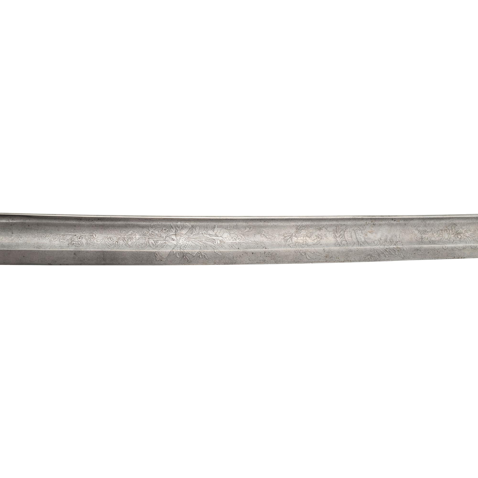 Ames Model 1850 Foot Officers Sword Presented to Lt. Cornelius Batchelder - 12th Mass Infantry - WIA at Gettysburg