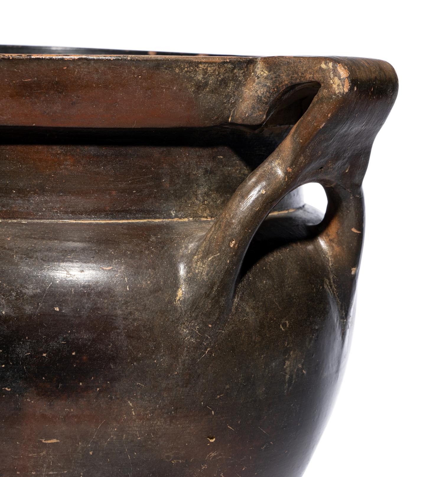 A Laconian Black-Glazed Krater