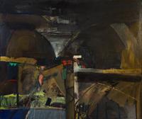Barbara Rae, (Scottish, b. 1943), Peat Bank, South Erradale