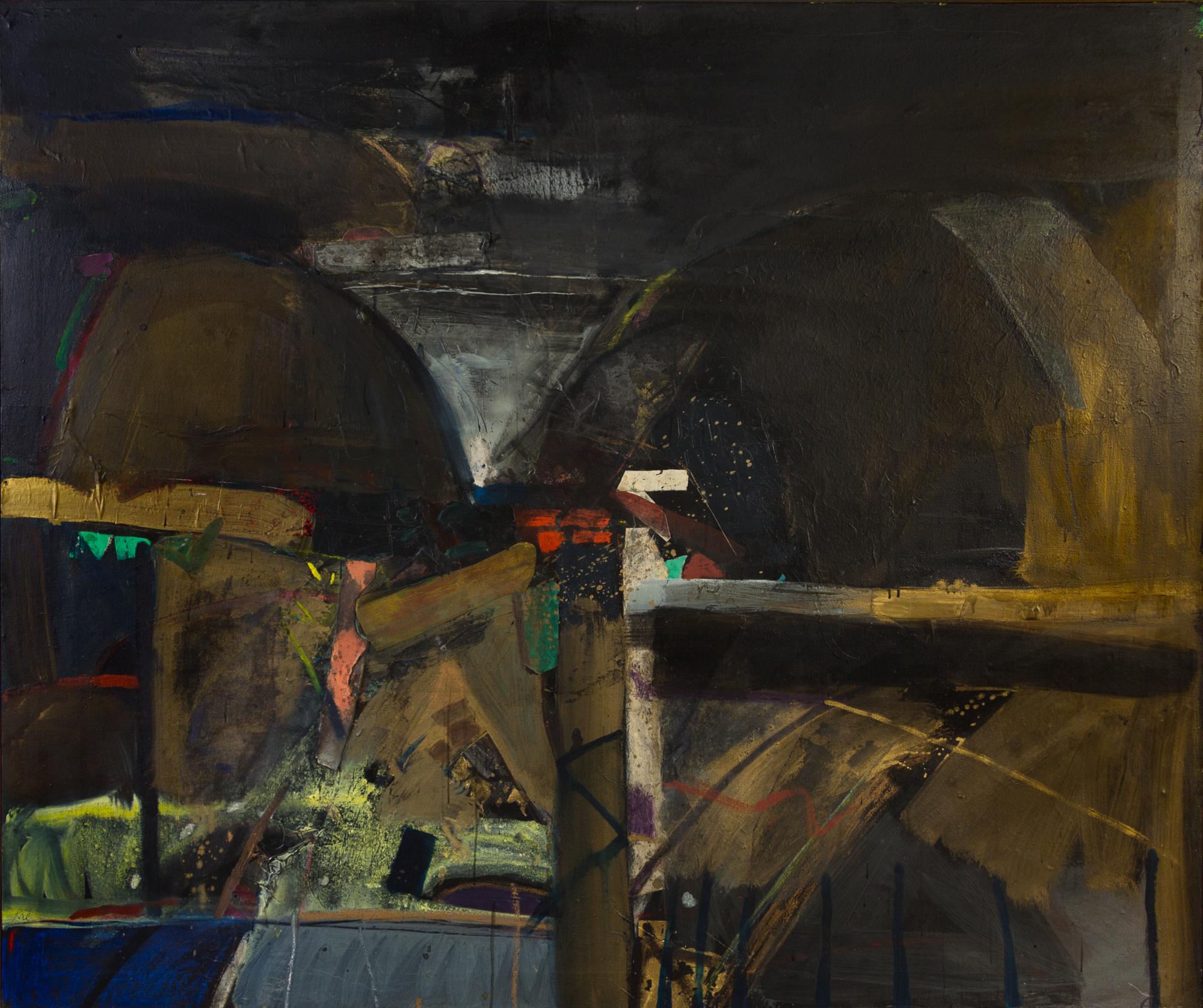 Barbara Rae, (Scottish, b. 1943), Peat Bank, South Erradale