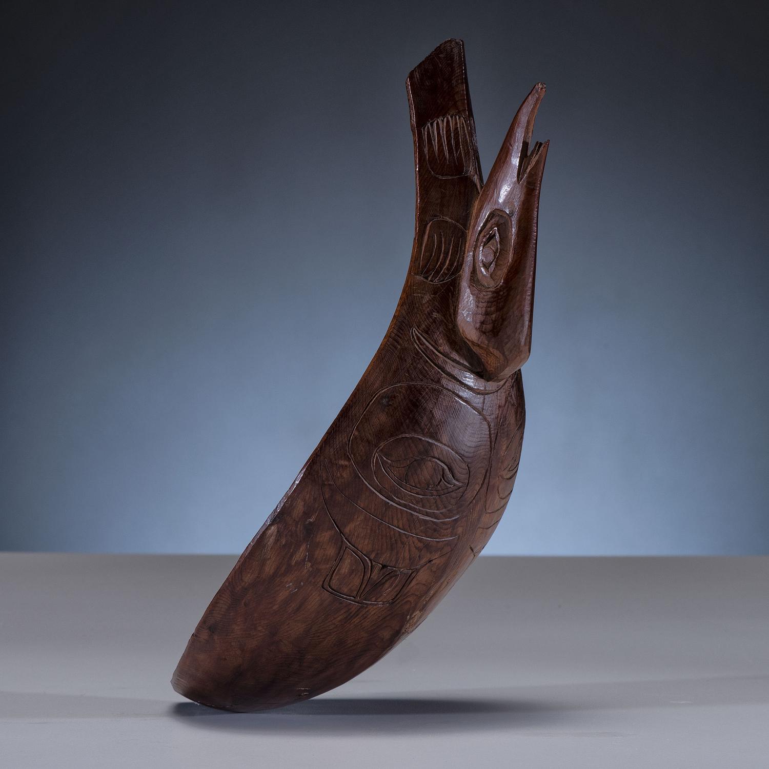 Nuu-chah-nulth Carved Wood Ladle