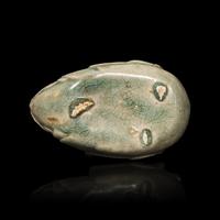 A Korean Celadon Glazed Porcelain Duck-Form Water Dropper 青釉鴨形硯滴