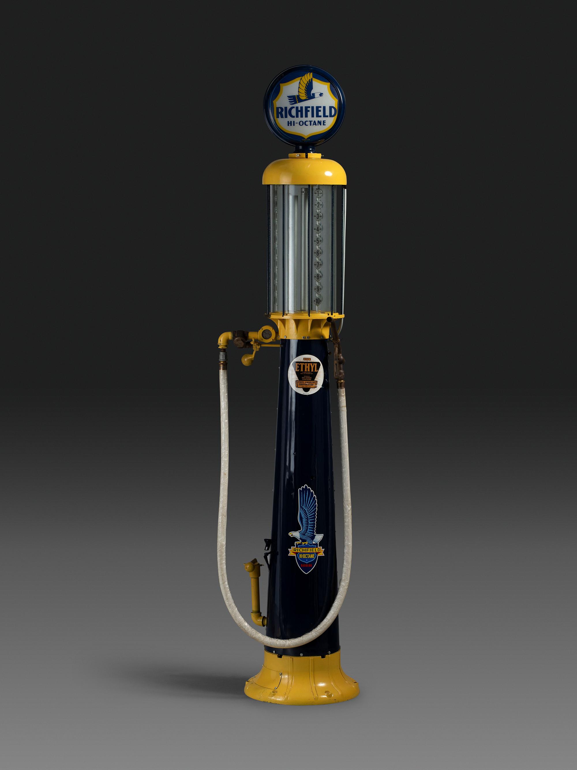 A Richfield Gravity Gasoline Pump