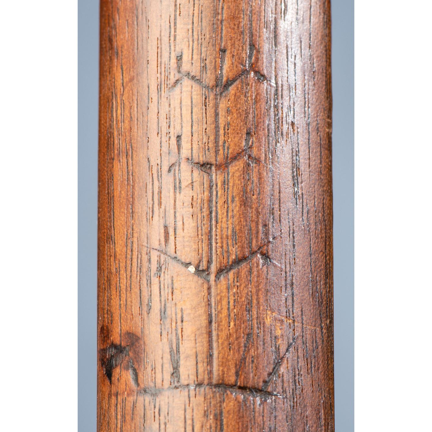 Eastern Woodlands Pipe Tomahawk, with Decorated Blade