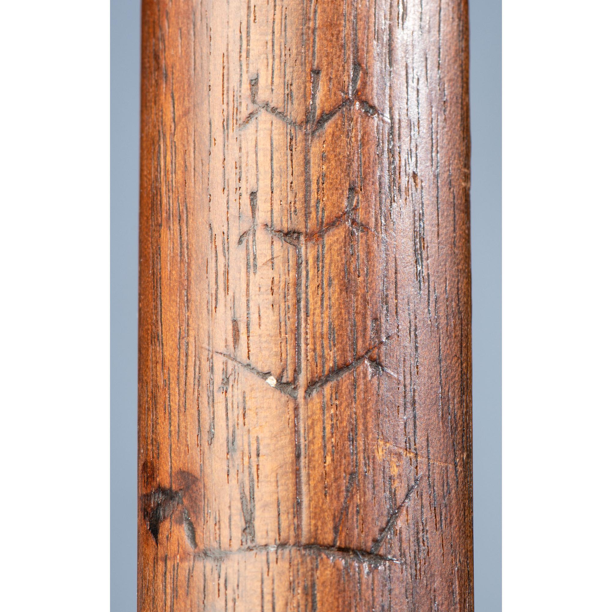 Eastern Woodlands Pipe Tomahawk, with Decorated Blade