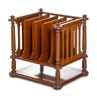 A William IV Walnut Canterbury