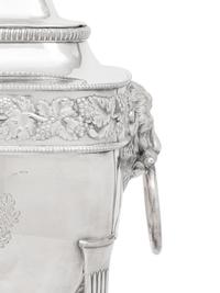 An English Silver-Plate Tea Urn