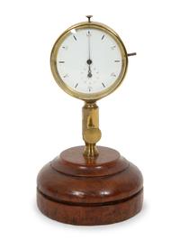 A French Brass Stopwatch on Stand