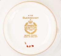 A Minton Buckingham Porcelain Dinner Service