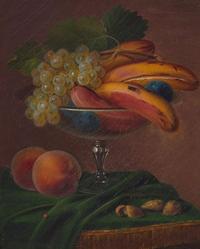 George Forster (American, 1817–1896) - Still Life with Bananas, Grapes and Peaches