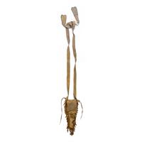 Southern Cheyenne Beaded Hide Tab Pouch