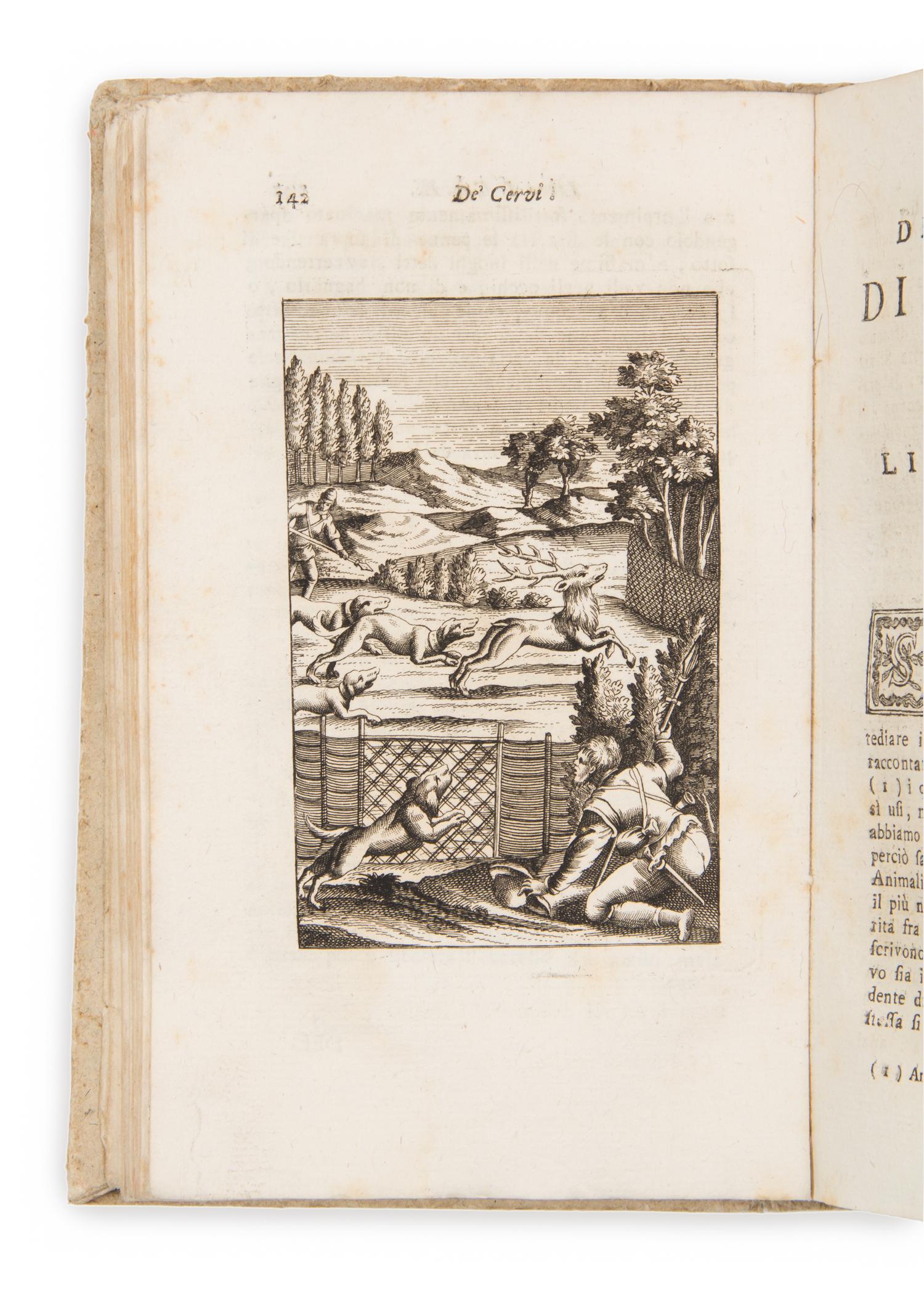 RAIMONDI, Eugenio. Le Caccie fiere armate e disarmate. Venice: Francesco Locatelli, 1785.
