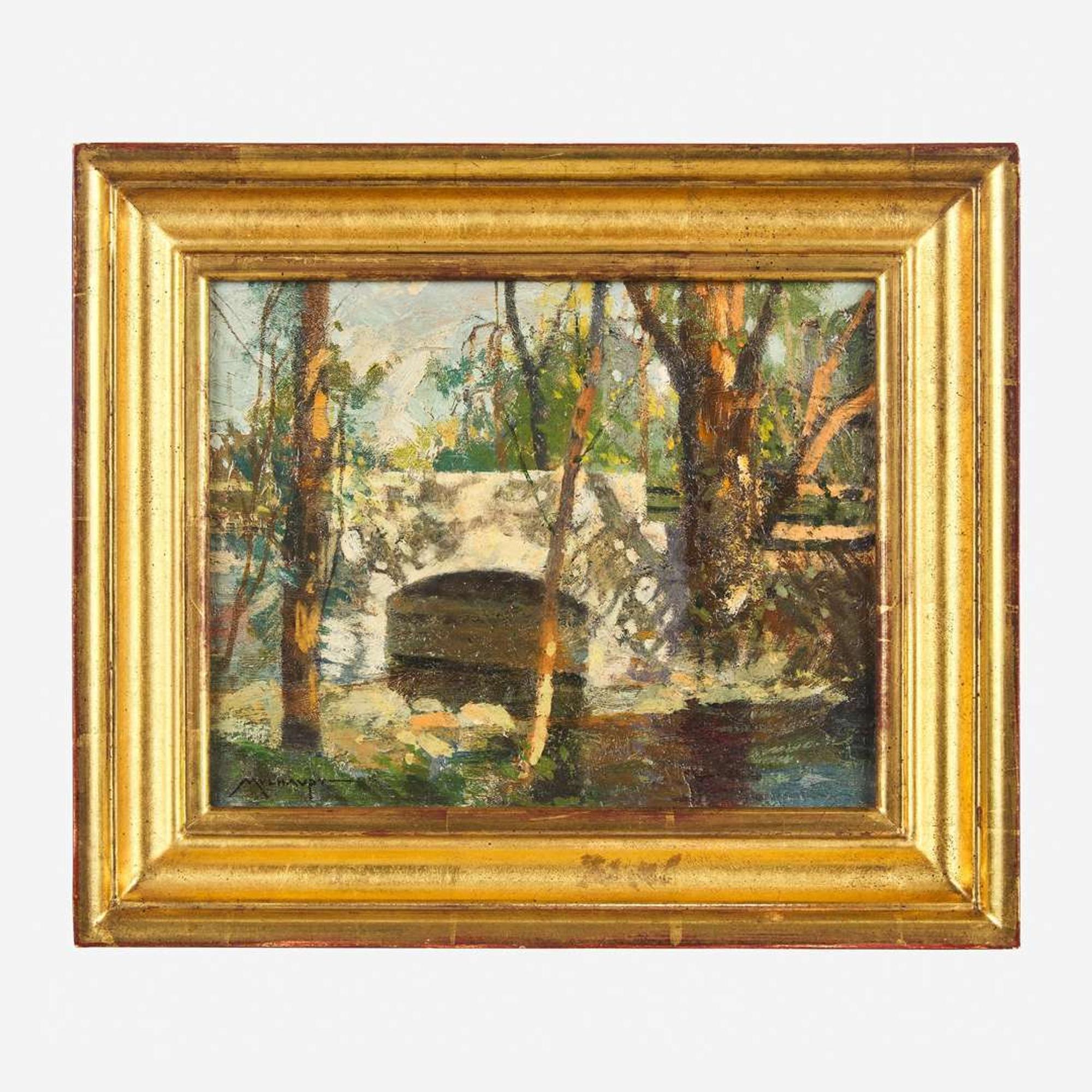 Frederick J. Mulhaupt (American, 1871-1938) Tranquil Stream