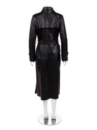 Christian Dior Lambskin Leather Trench Coat