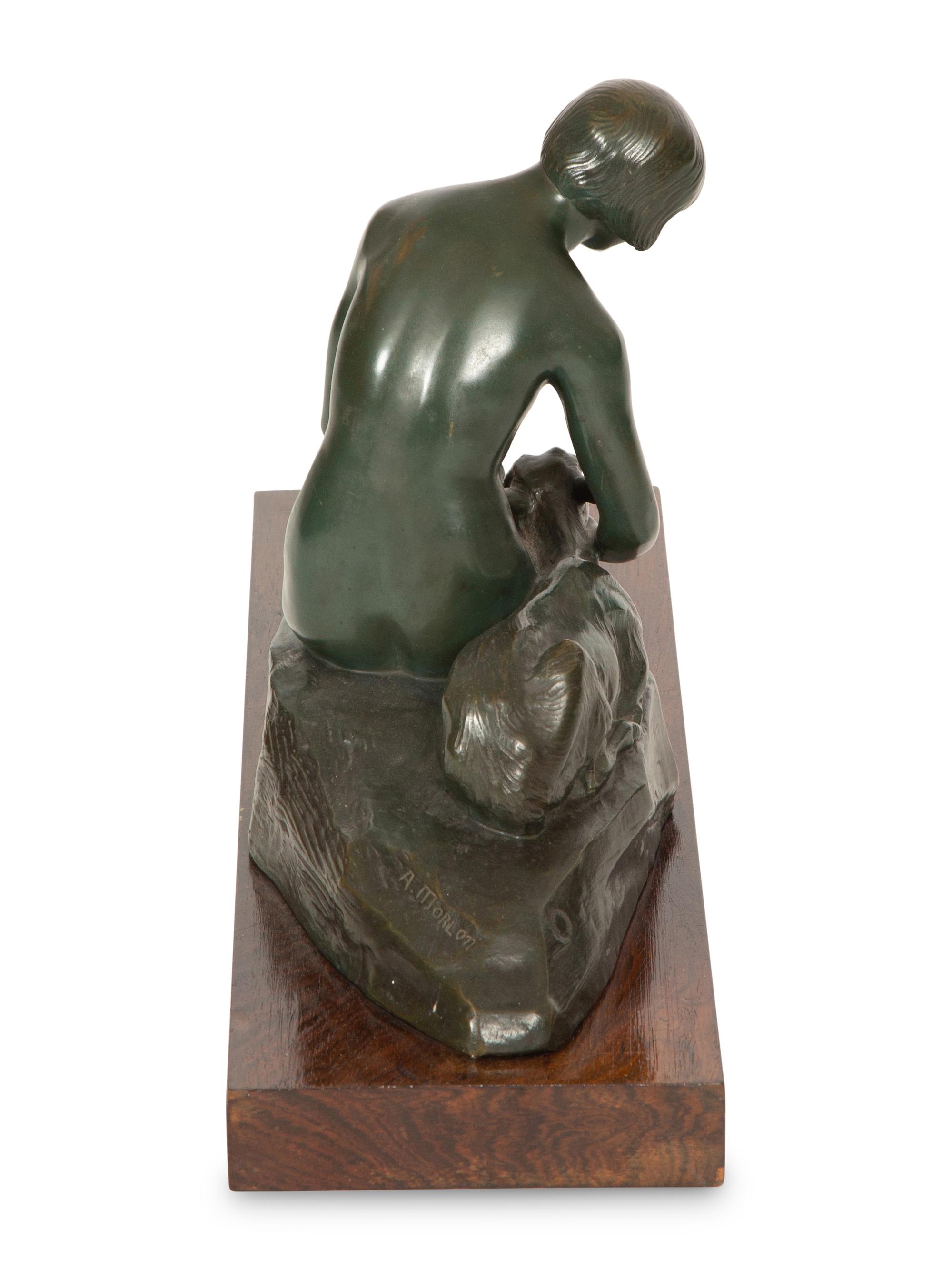 Woman with Doe