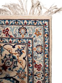 A Habibian Nain Silk and Wool Blend Rug