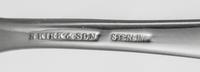 An American Silver Flatware Service, S. Kirk & Son., Baltimore, MD, 20th Century, Repousse pattern, comprising: 18 dinner knives 18 din