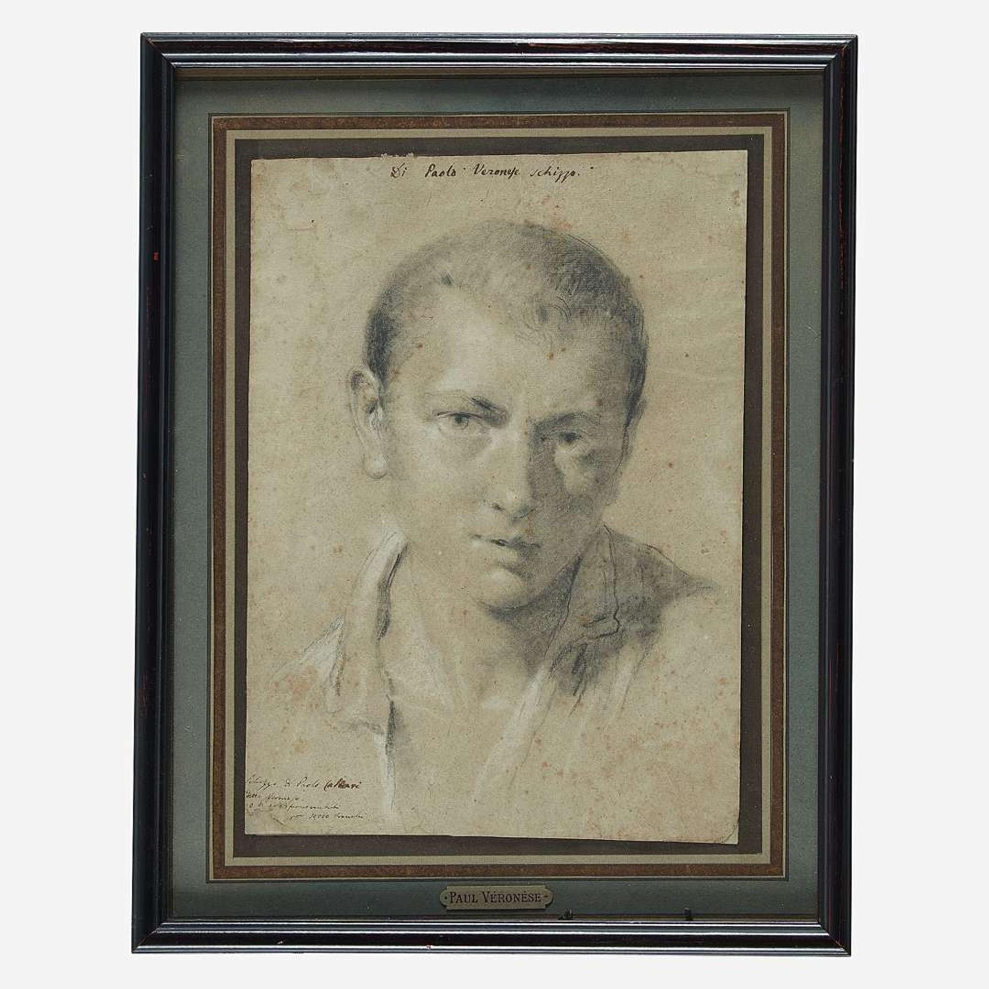 Attributed to Giovanni Battista Piazzetta (Italian, 1682–1754) Portrait of a Young Boy, Bust-Length